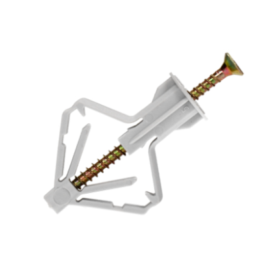 Klimas Plasterboard Plug With Screw - GKW 3.5x60mm (30pcs)