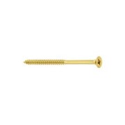 5.0 x 80mm Hardened Countersunk Flat head Wood Screw With Partial Thread, PZ - KMH (200 pcs)