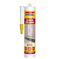 Soudal Glazing Silicone - White 280ml
