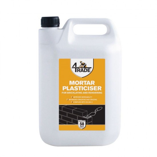 4Trade Mortar Plasticiser 5 Litre