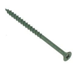 5mm x 75mm 4Trade Decking Screw Green Tub 500