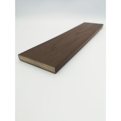 15mm x 100mm x 2400mm Alchemy Urban Composite Skirting Trim (Arran Dark Brown)