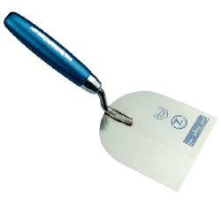 Plasterers Bucket Trowel Blue Dolphin - Hobby 130mm