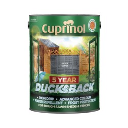 Cuprinol Ducksback For Sheds and Fences Silver Copse 5L