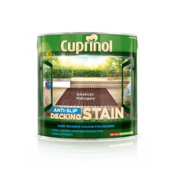 Cuprinol Anti Slip Decking Stain American Mahogany 2.5L