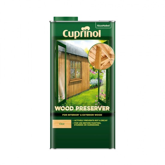 Cuprinol Wood Preserver Clear 5L