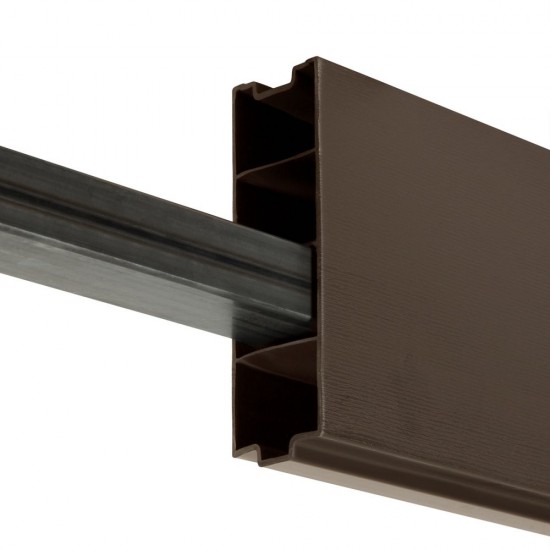 1830mm Durapost Composite Gravel Board Sepia Brown Home Delivered