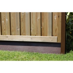 150mm x 1830mm Durapost Z-BOARD Sepia Brown