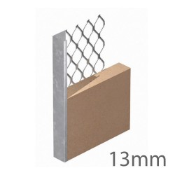 13mm x 2.4m Expamet Internal Plaster Stop Bead