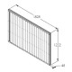 6ft x 4ft (1.83m x 1.22m) Forest Garden Closeboard Fence Panel Dip Treated