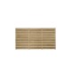 1.8m x 0.91m Forest Garden Pressure Treated Contemporary Double Slatted Fence Panel (Pack of 3)