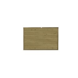 4ft (1.83m x 1.22m) Forest Garden Pressure Treated Horizontal Tongue and Groove Fence Panel (Pack of 3)
