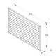 4ft (1.83m x 1.22m) Forest Garden Pressure Treated Horizontal Tongue and Groove Fence Panel (Pack of 3)