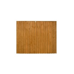 6ft x 5ft (1.83m x 1.54m) Forest Garden Featheredge Fence Panel (Pack of 3)