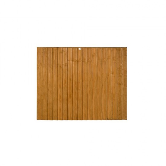 6ft x 5ft (1.83m x 1.54m) Forest Garden Featheredge Fence Panel (Pack of 3)