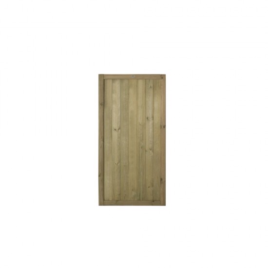 Forest Garden Vertical Tongue and Groove Gate 6ft (1.83m High)