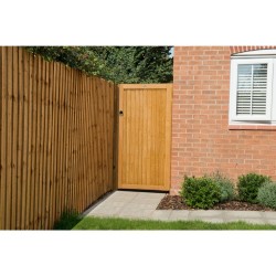 Forest Garden Board Gate Dip Treated Golden Brown 1820mm x 910mm