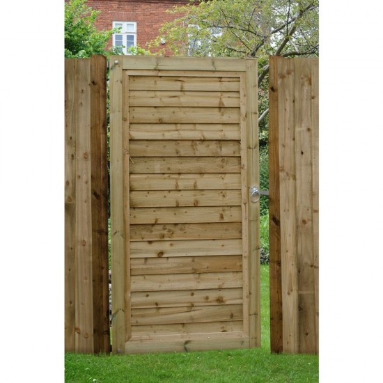 Forest Garden Square Lap Gate Pressure Treated (1820mm x 910mm)