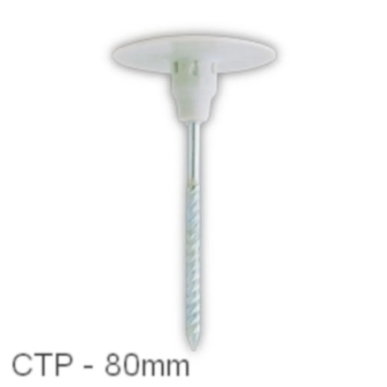 80mm CTP Insulation Panel Fixings - 300 pack