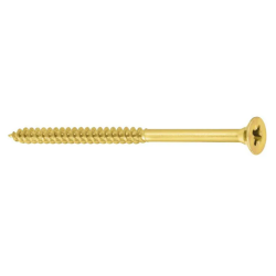 Hardened wood screws with a countersunk head 6 x 80 with partial thread (200 pcs)