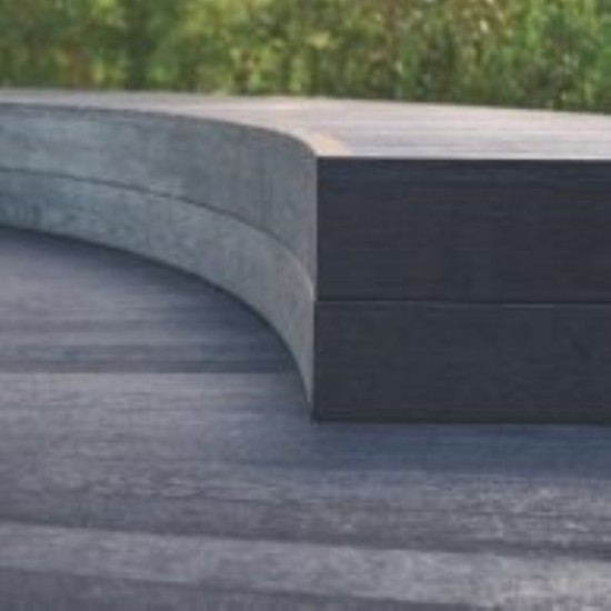 Millboard Burnt Cedar Enhanced Grain Decking