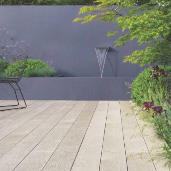 Millboard Limed Oak Enhanced Grain Decking