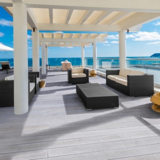 Millboard Smoked Oak Enhanced Grain Decking