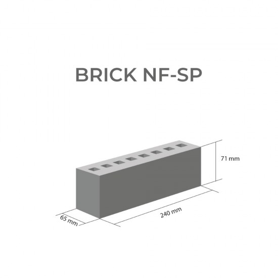 Roben Melbourne XLDF Red Smooth Clinker Brick