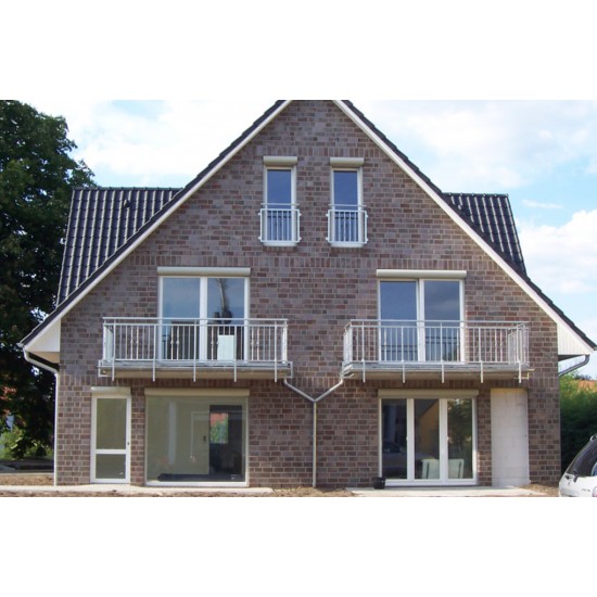 Roben Accum Blue and Brown Brick