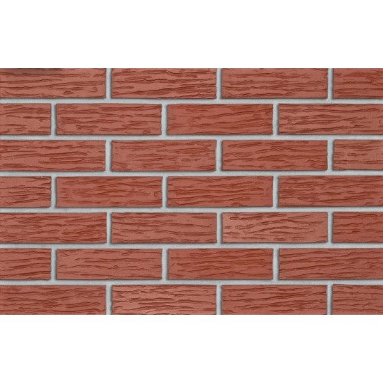 Roben Melbourne Red Grooved Clinker Tile