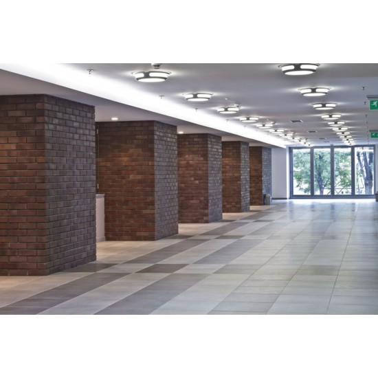 Roben Adelajda Burgundy Grooved Clinker Tile