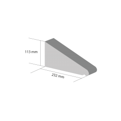 Roben Shaped Brick Type 122