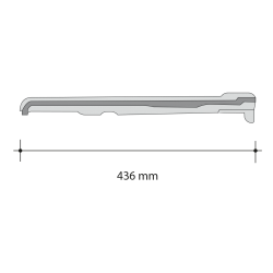 Roben Bergamo Ventilation Tile 436mm x 285mm