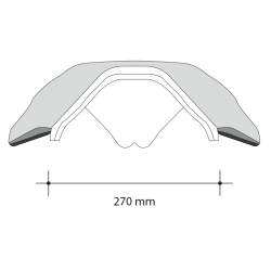 Roben Bergamo Ridge Connector - Universal Tee Model 2