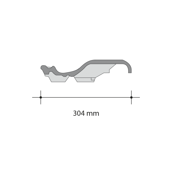 Roben Monzaplus Ventilation Tile 464 x 304mm
