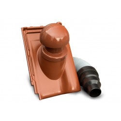 Roben Monzaplus Ceramic and Conglomerate Ventilation Pipe with Connecting Pipe