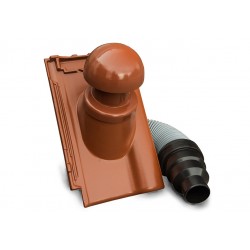 Roben Piemont Ceramic and Conglomerate Ventilation Pipe with Connecting Pipe