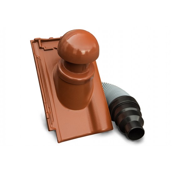 Roben Piemont Ceramic and Conglomerate Ventilation Pipe with Connecting Pipe