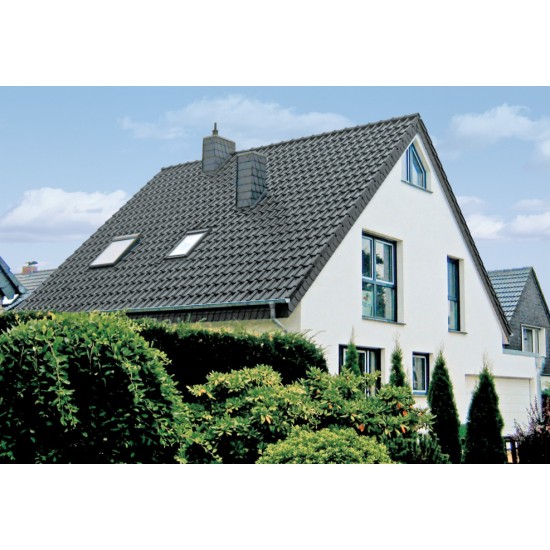 Roben Monzaplus Anthracite Engobed Ceramic Tile