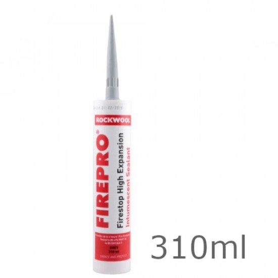 Rockwool Firepro Firestop High Expansion Intumescent Sealant - 310ml