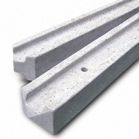 Supreme Concrete Lite Concrete Post End 8ft 9in (Pack of 6)