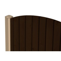 109mm x 94mm x 2440mm Supreme Concrete Fence Post Slotted End SLT244E