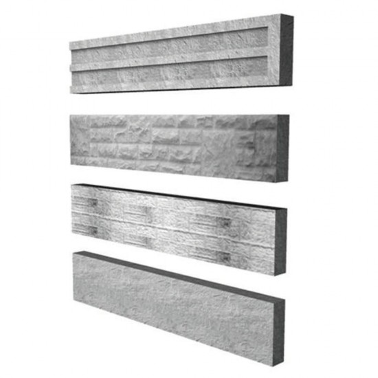 50mm x 150mm x 1830mm Supreme Concrete Smooth Gravel Board