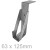 Welded Masonry Joist Hanger 63 x 125mm