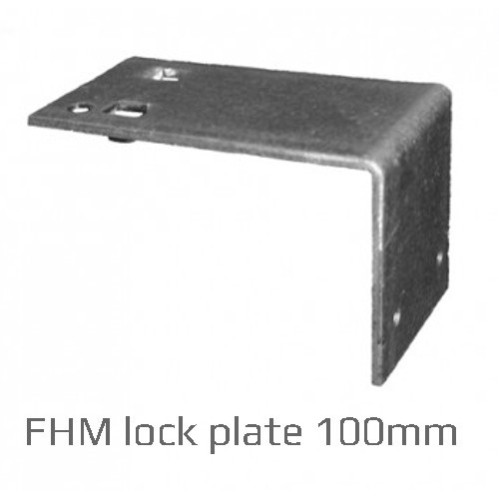 100mm Masonry Hanger Single Piece Lock Plate