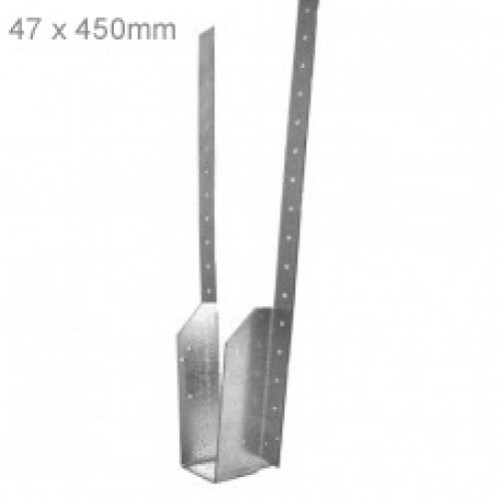 Woody Long Leg Joist Hanger 47 x 450mm