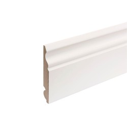 18mm x 119mm x 4.4m MDF Painted Truprofile Torus/Ogee Skirting