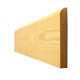 19mm x 75mm Skirting Board Timber Bullnosed Standard (Finished Size 14.5mm x 69mm)