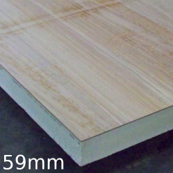 Xtratherm 59mm Plydeck - PIR with OSB Board