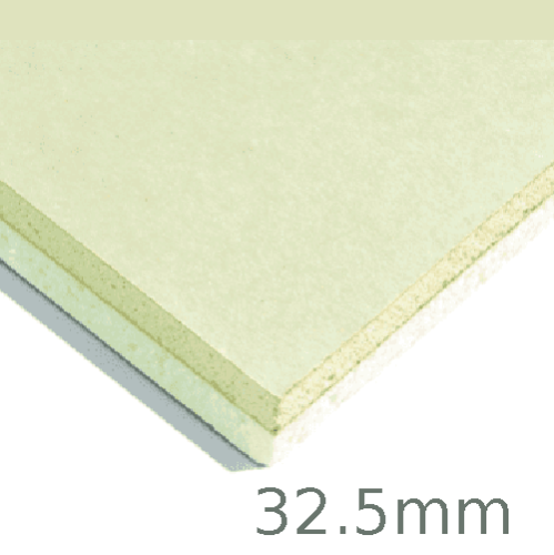 Xtratherm 32.5mm XT/TL Thermal Liner Dot and Dab (20mm PIR and 12.5mm Plasterboard)